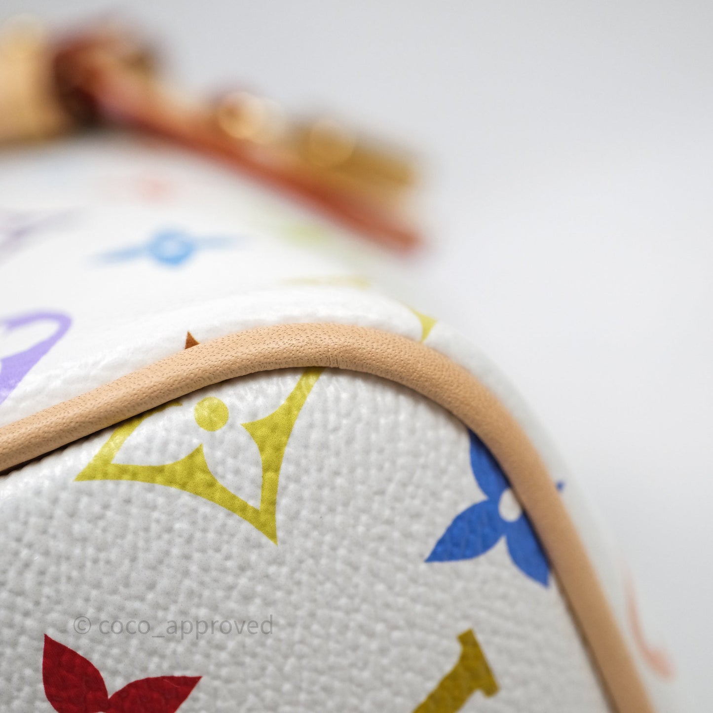 Louis Vuitton x Takashi Murakami All In BB Bag Multicolore Blanc Monogram Canvas