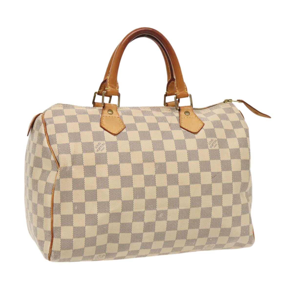 LOUIS VUITTON Damier Azur Speedy 30 Hand Bag N41533 LV 97157