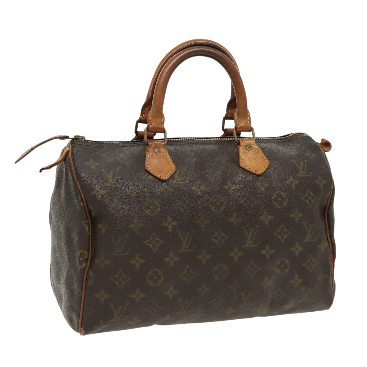 LOUIS VUITTON Monogram Speedy 30 Hand Bag M41526 LV 97185