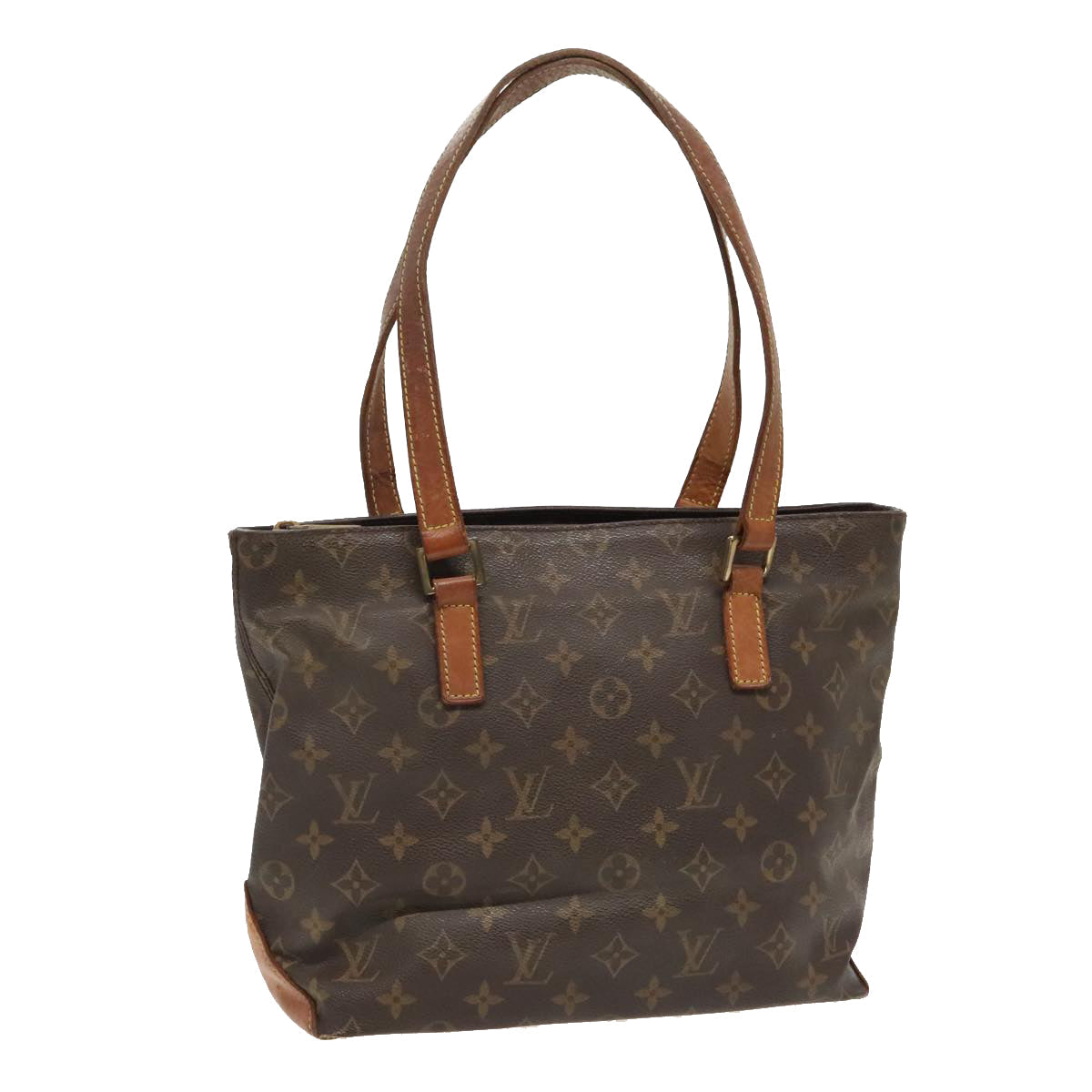 LOUIS VUITTON Monogram Cabas Piano Tote Bag M51148 LV 97189