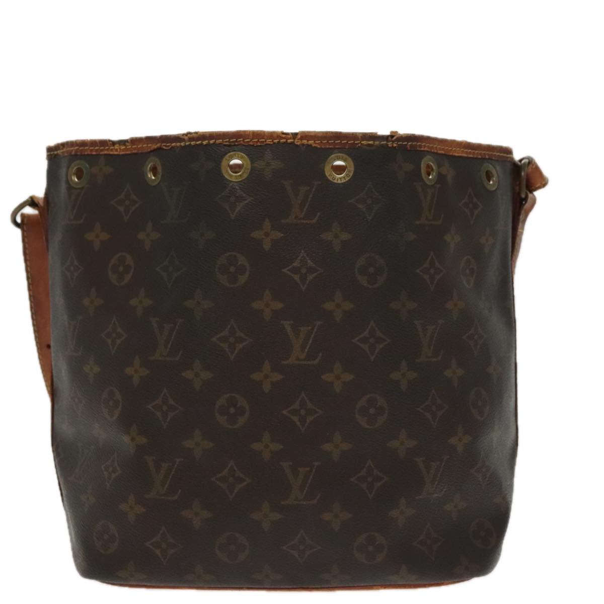 LOUIS VUITTON Monogram Petit Noe Shoulder Bag M42226 LV 97198