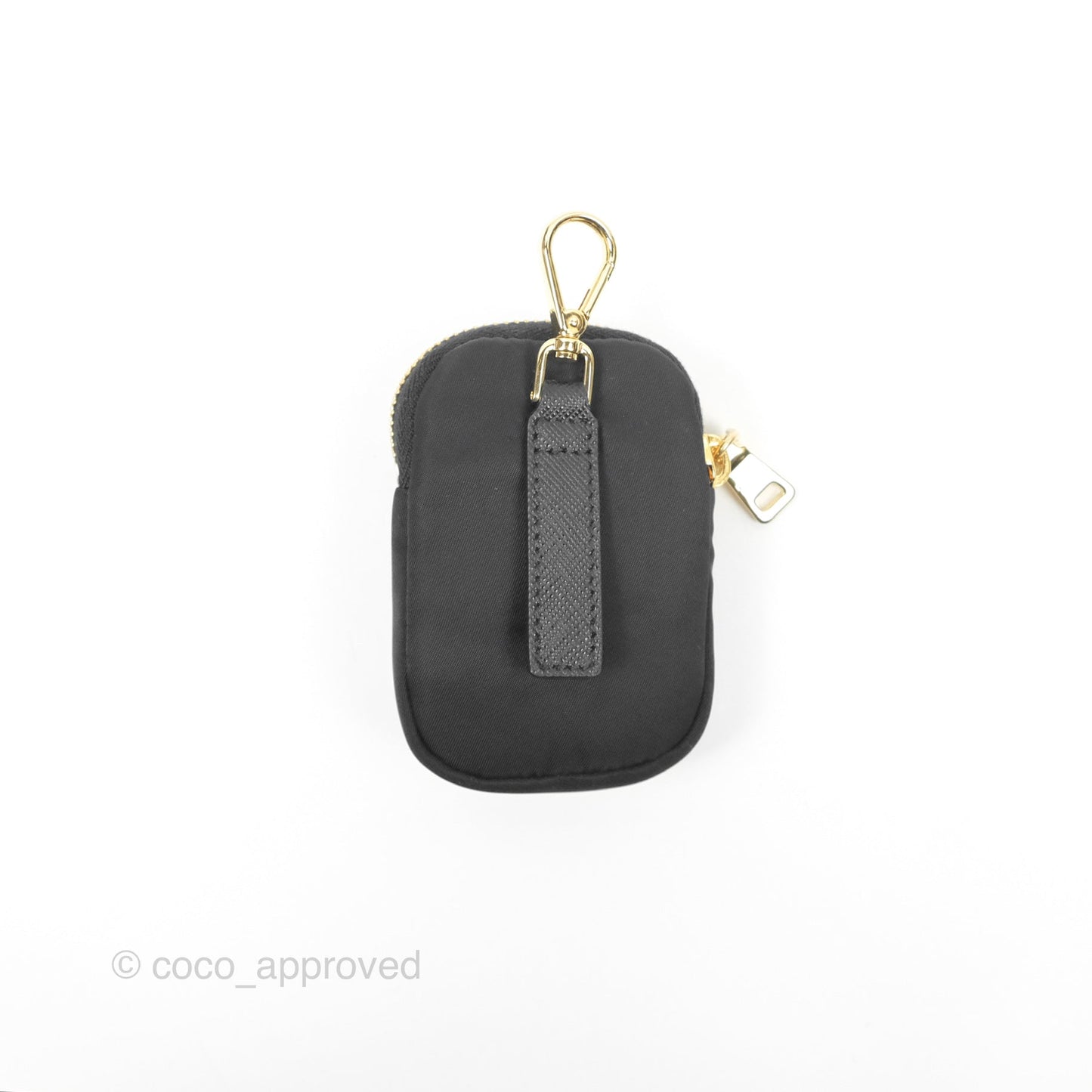 Prada Nylon Re-Edition 2005 Shoulder Bag Black Gold Hardware