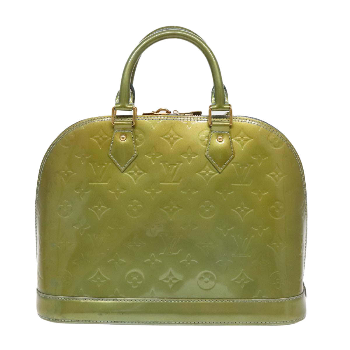 LOUIS VUITTON Monogram Vernis Alma PM Hand Bag Jivre M915593 LV 97201