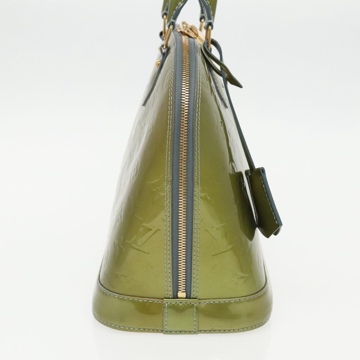 LOUIS VUITTON Monogram Vernis Alma PM Hand Bag Jivre M915593 LV 97201