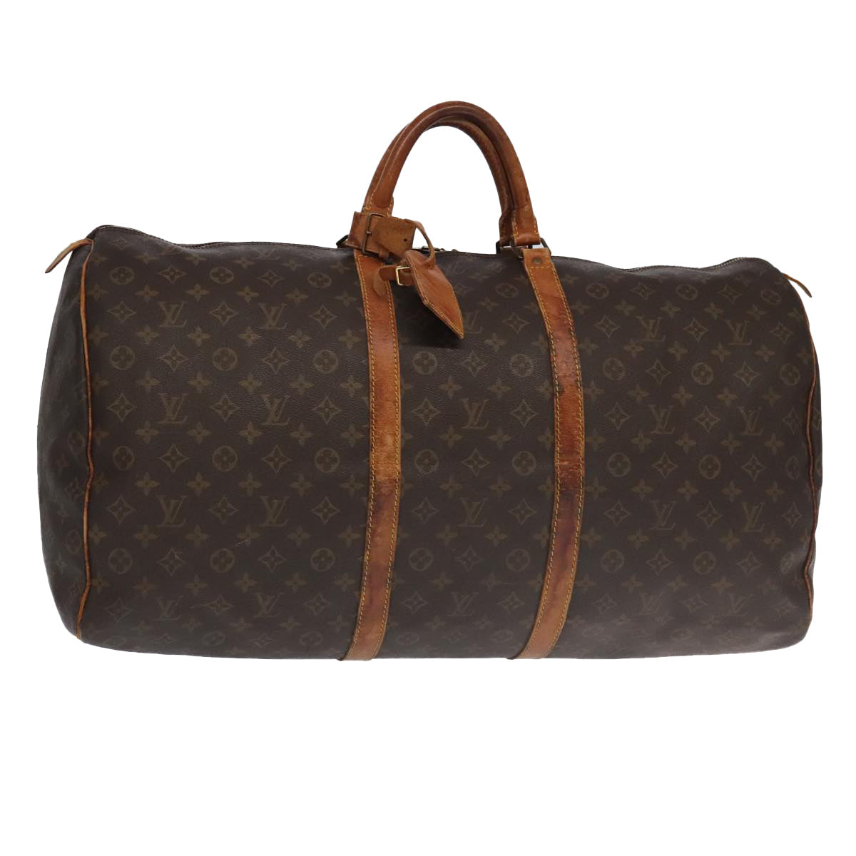 LOUIS VUITTON Monogram Keepall 60 Boston Bag M41422 LV 97203