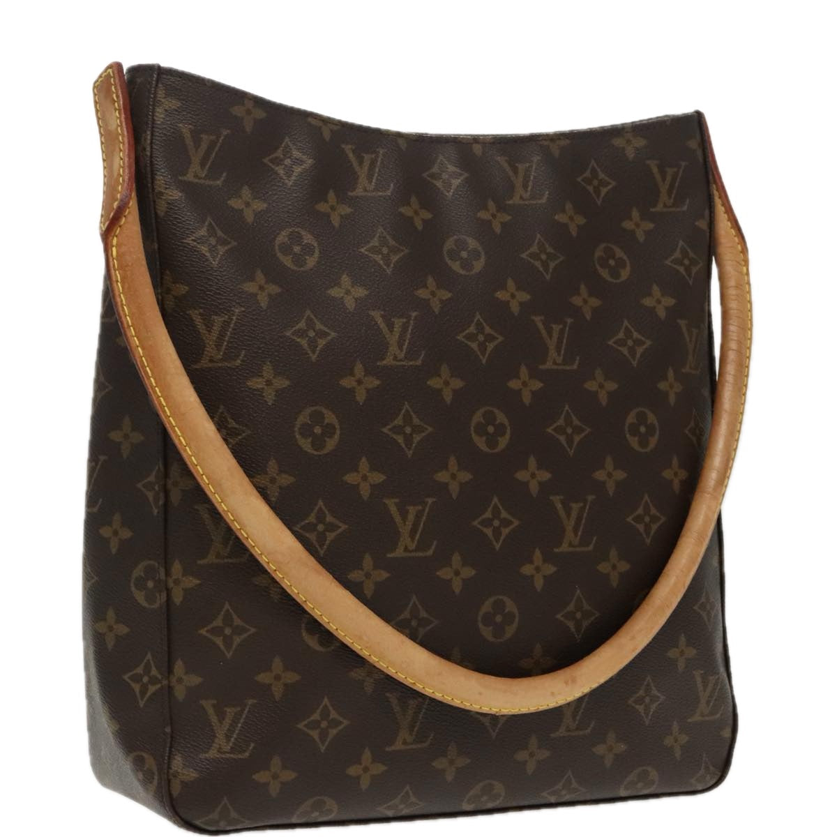 LOUIS VUITTON Monogram Looping GM Shoulder Bag M51145 LV 97211