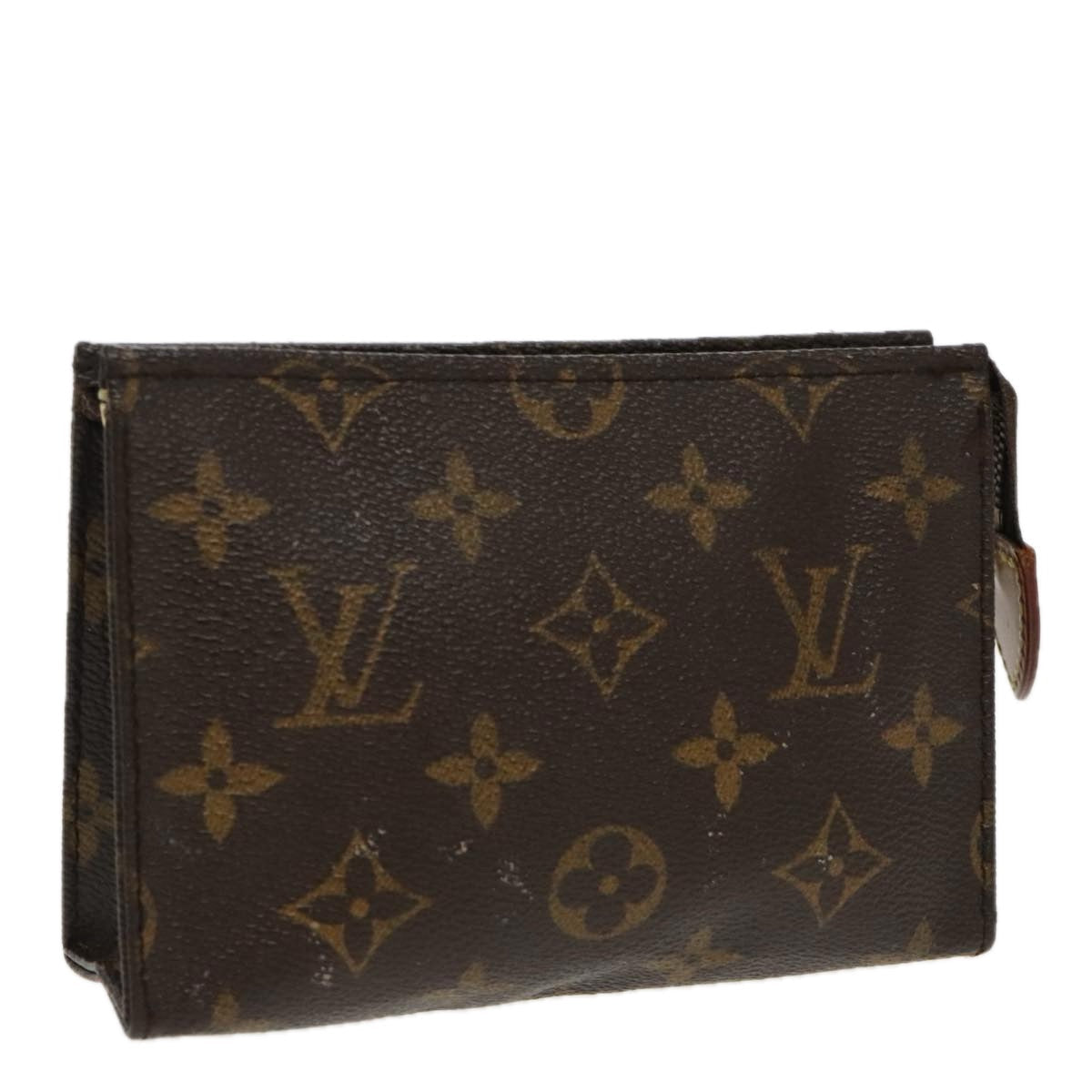 LOUIS VUITTON Monogram Poche Toilette 15 Pouch M47546 LV 97220