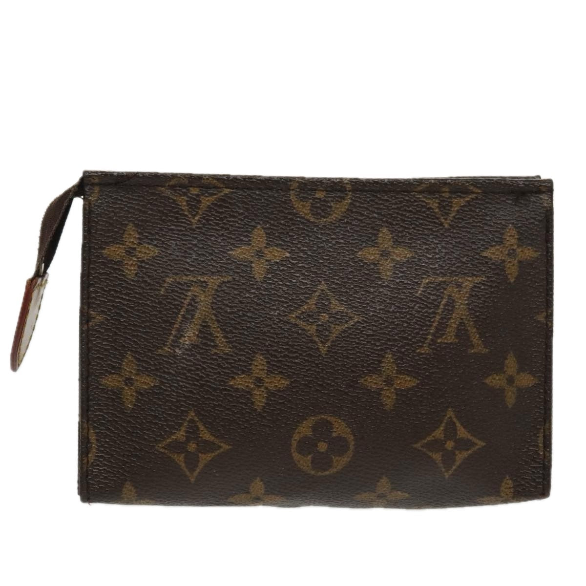 LOUIS VUITTON Monogram Poche Toilette 15 Pouch M47546 LV 97220