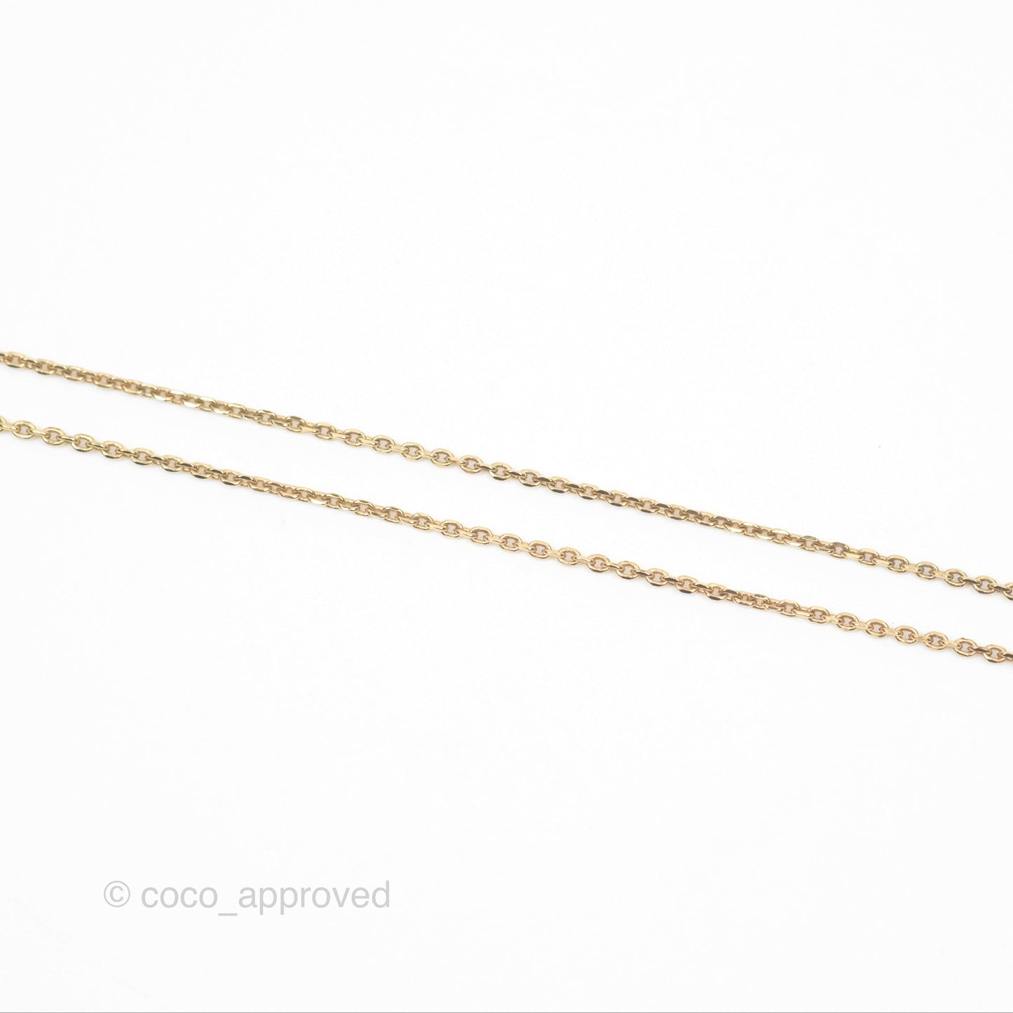 Louis Vuitton Vivienne Pearl Long Necklace Gold Tone