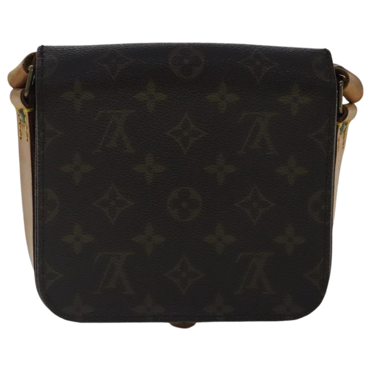LOUIS VUITTON Monogram Cartouchiere PM Shoulder Bag M51254 LV 97228