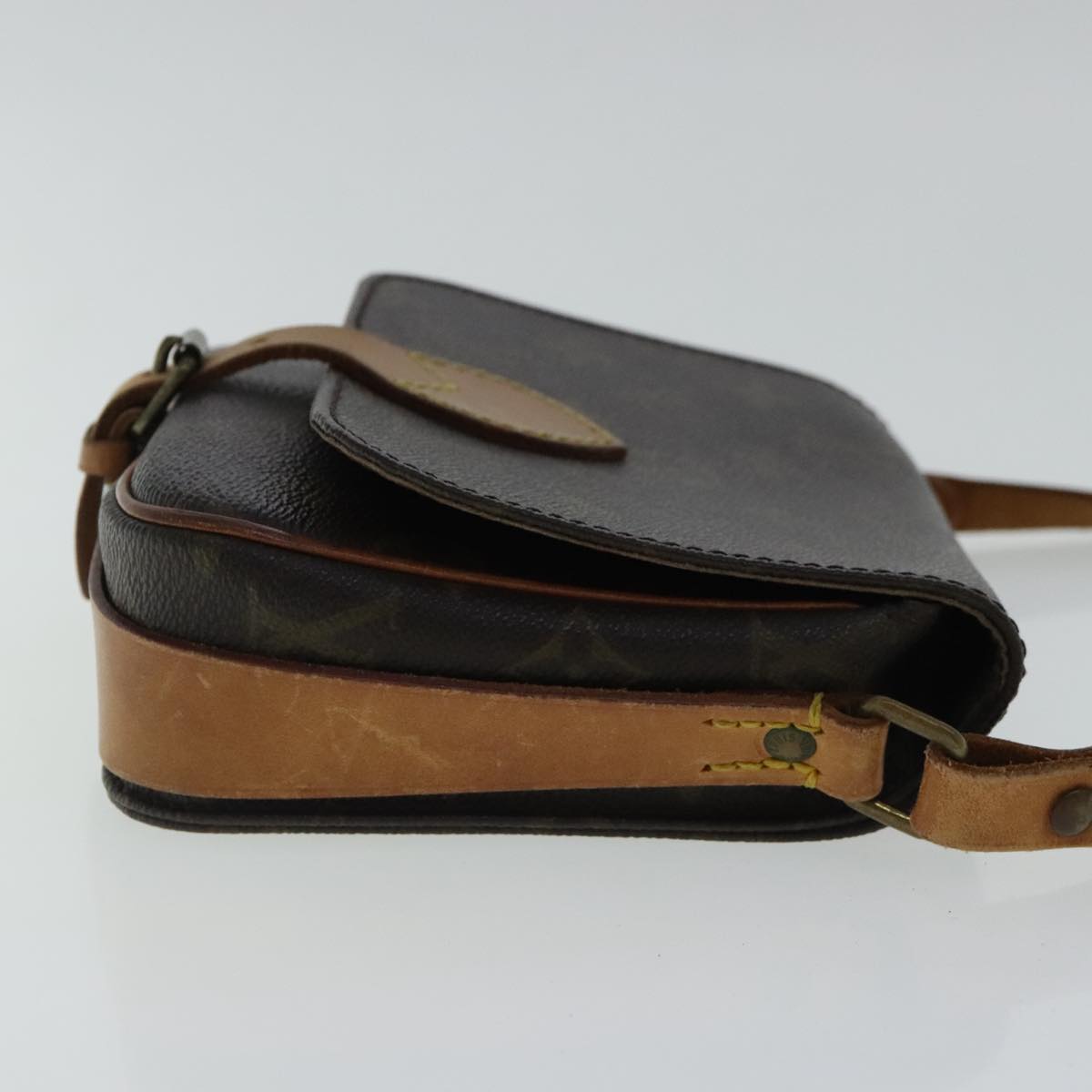 LOUIS VUITTON Monogram Cartouchiere PM Shoulder Bag M51254 LV 97228