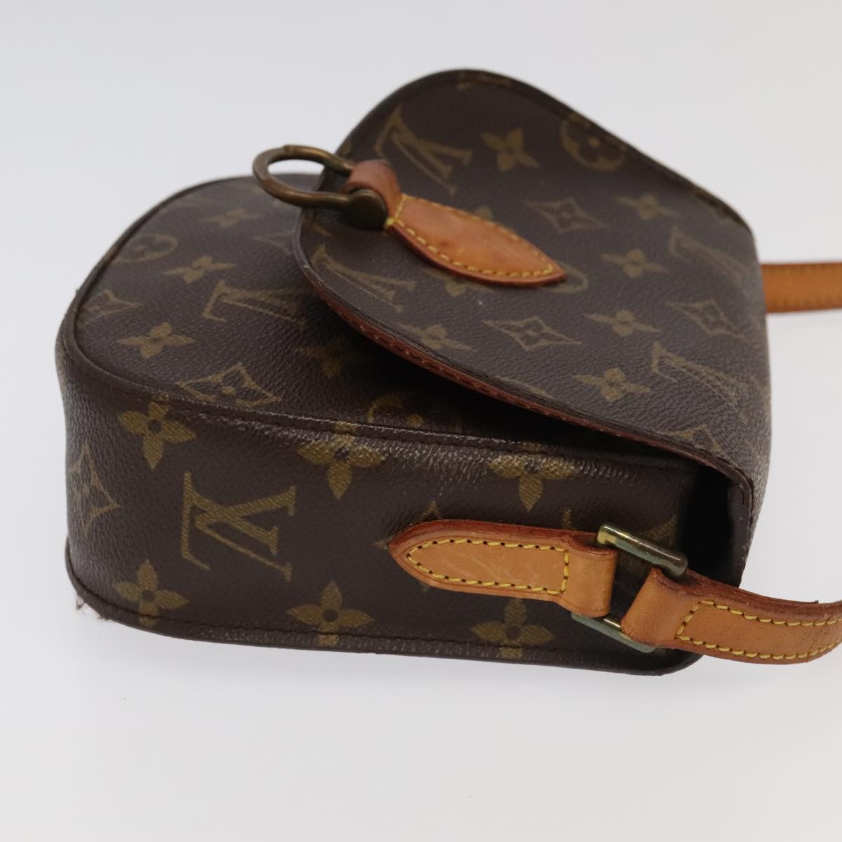 LOUIS VUITTON Monogram Saint Cloud PM Shoulder Bag M51244 LV 97239