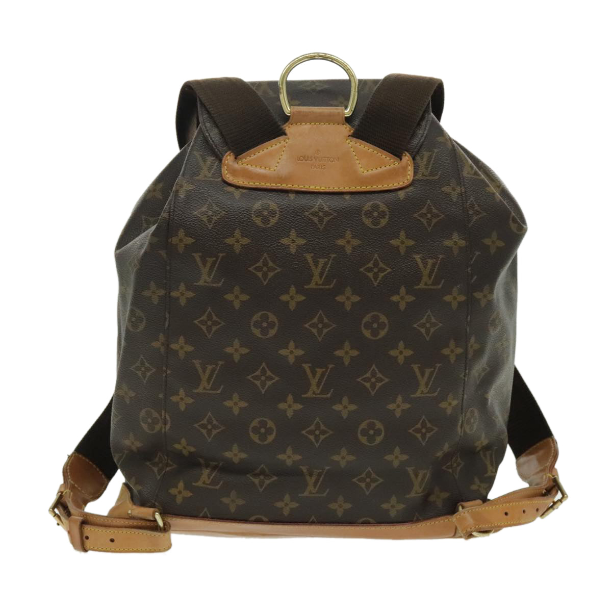 LOUIS VUITTON Monogram Montsouris GM Backpack M51135 LV 97253