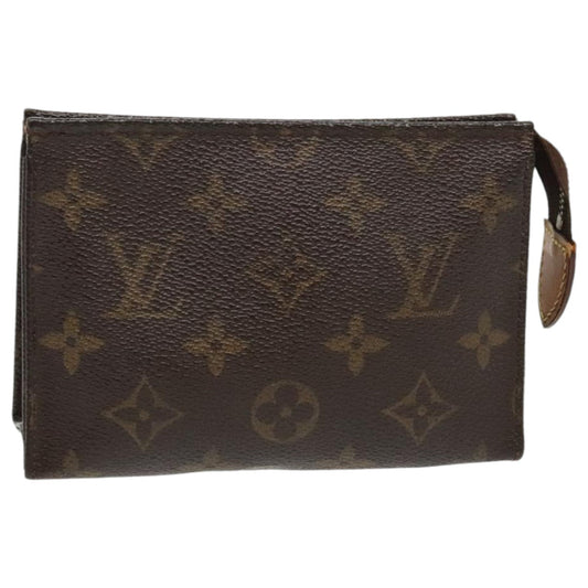 LOUIS VUITTON Monogram Poche Toilette 15 Pouch M47546 LV 97273