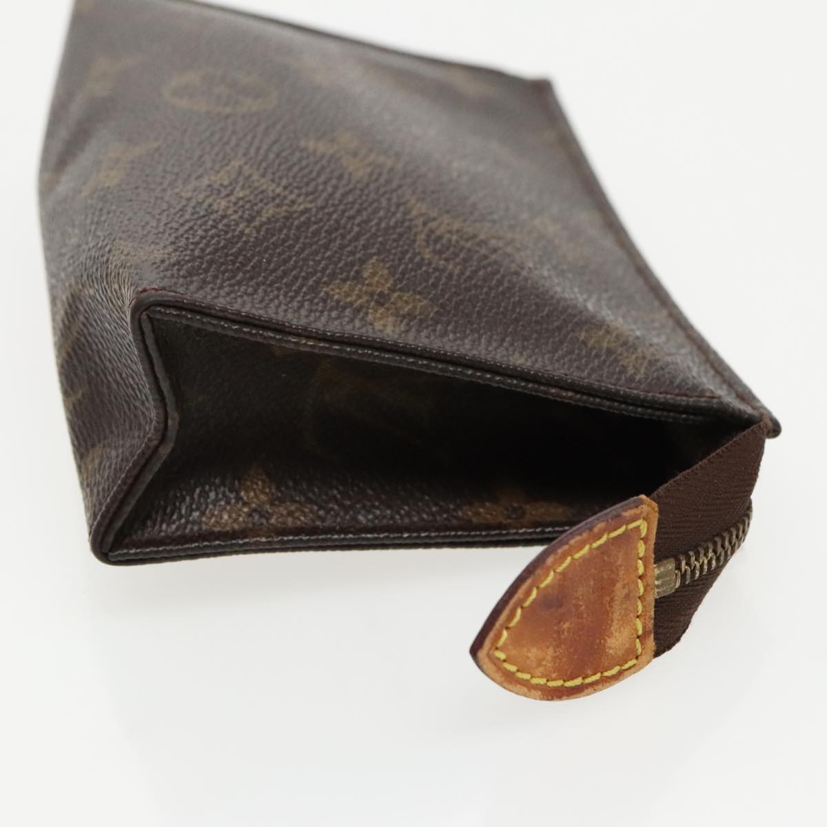 LOUIS VUITTON Monogram Poche Toilette 15 Pouch M47546 LV 97273