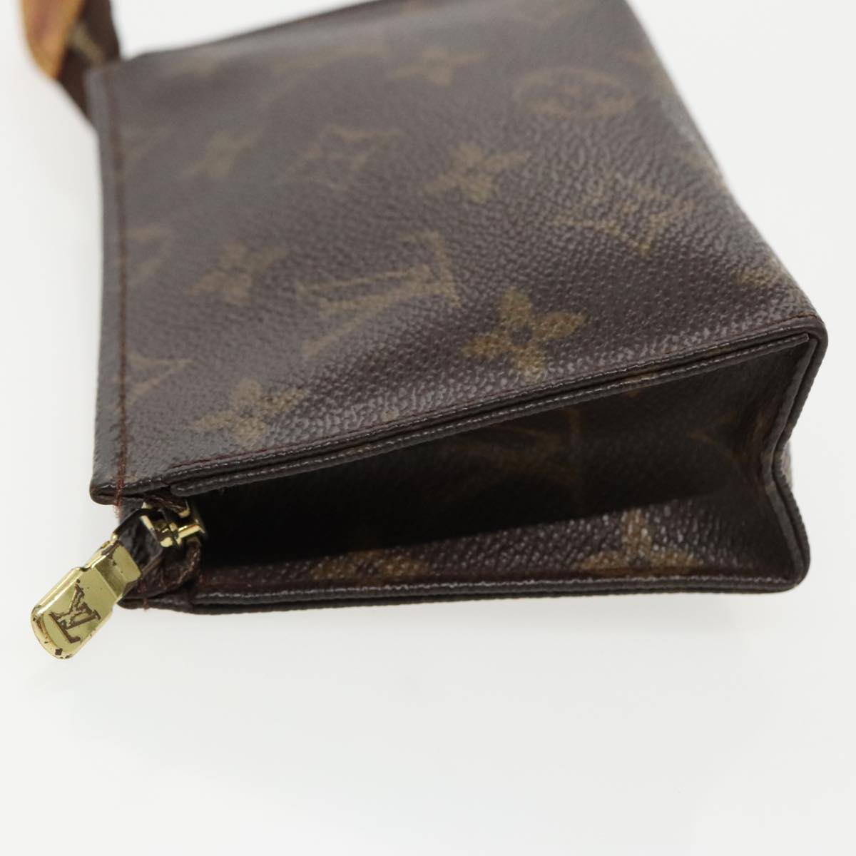 LOUIS VUITTON Monogram Poche Toilette 15 Pouch M47546 LV 97273