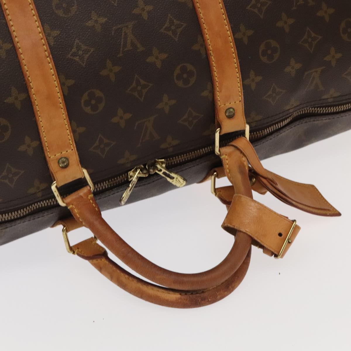 LOUIS VUITTON Monogram Keepall 60 Boston Bag M41422 LV 97280