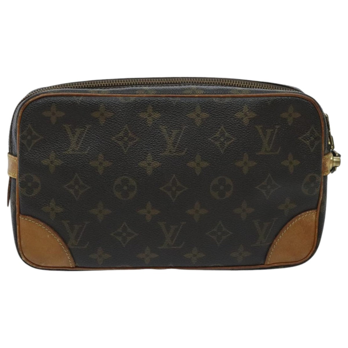 LOUIS VUITTON Monogram Marly Dragonne GM Clutch Bag M51825 LV 97291