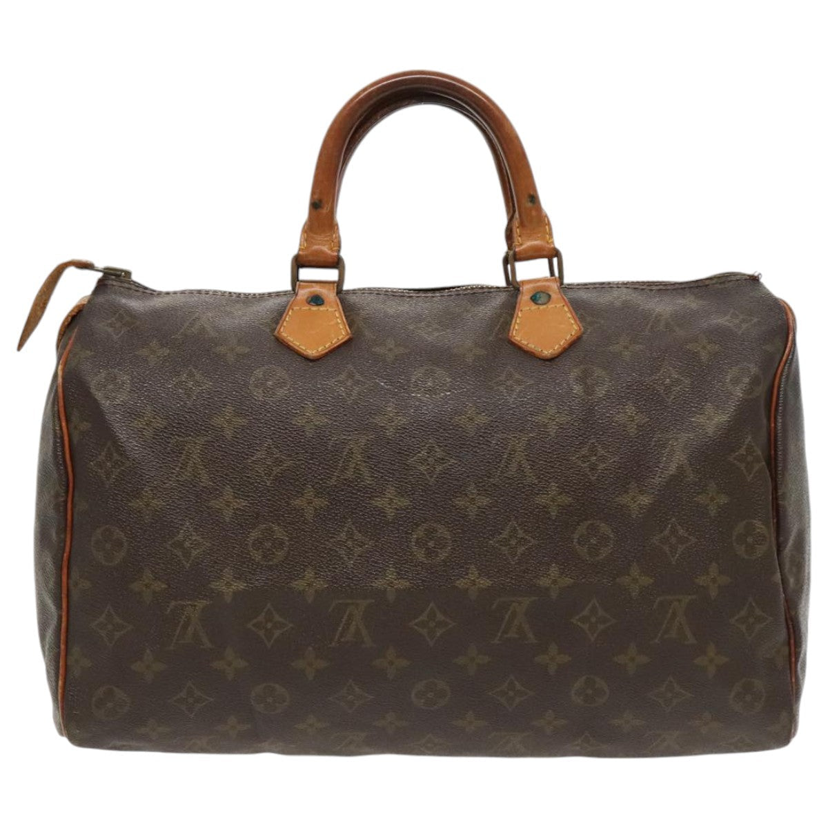 LOUIS VUITTON Monogram Speedy 35 Hand Bag M41524 LV 97297