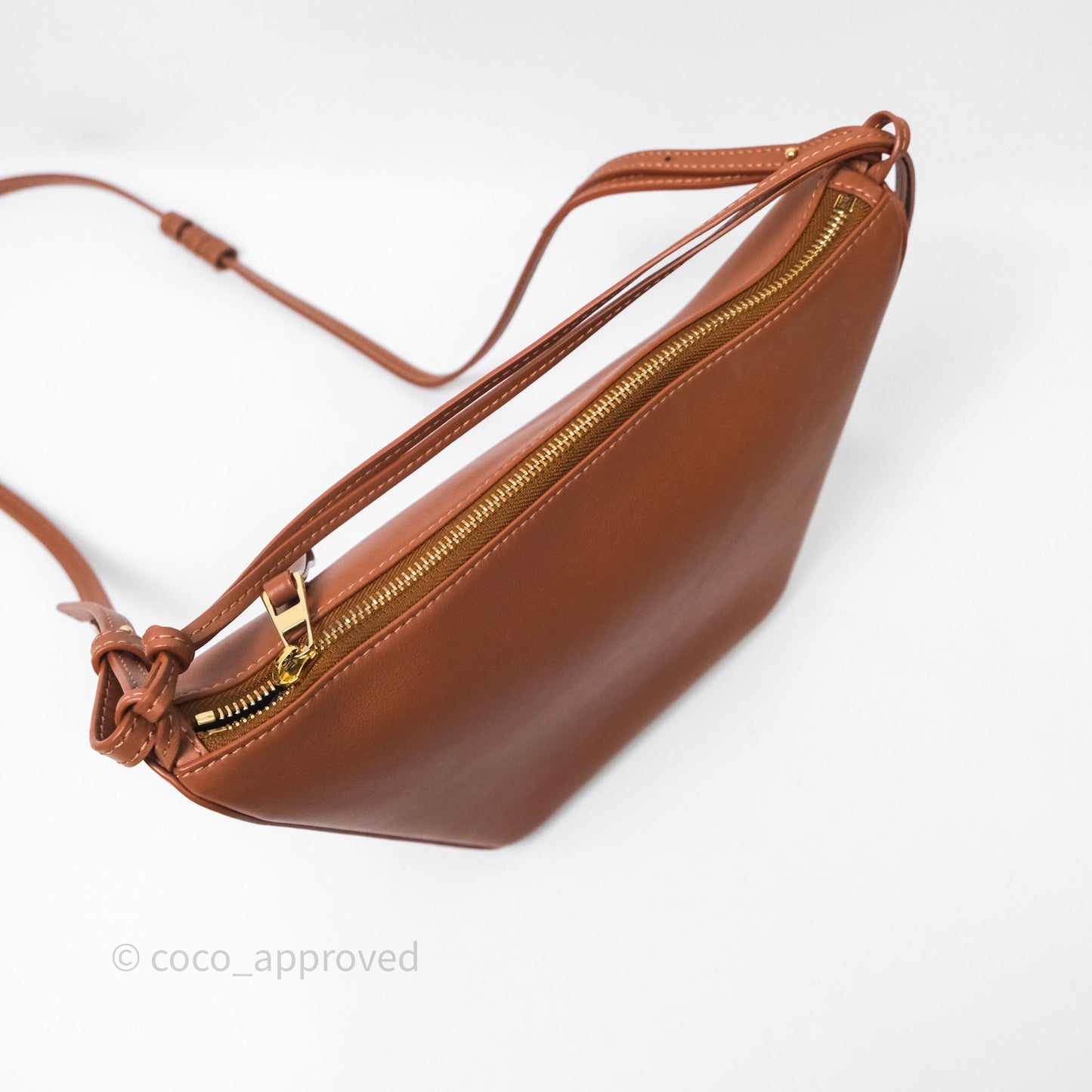 Loewe Mini Hammock Shoulder Bag Brown