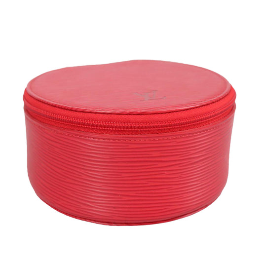 LOUIS VUITTON Epi Ecrin Bijoux 12 Jewelry Box Red M48207 LV 97345