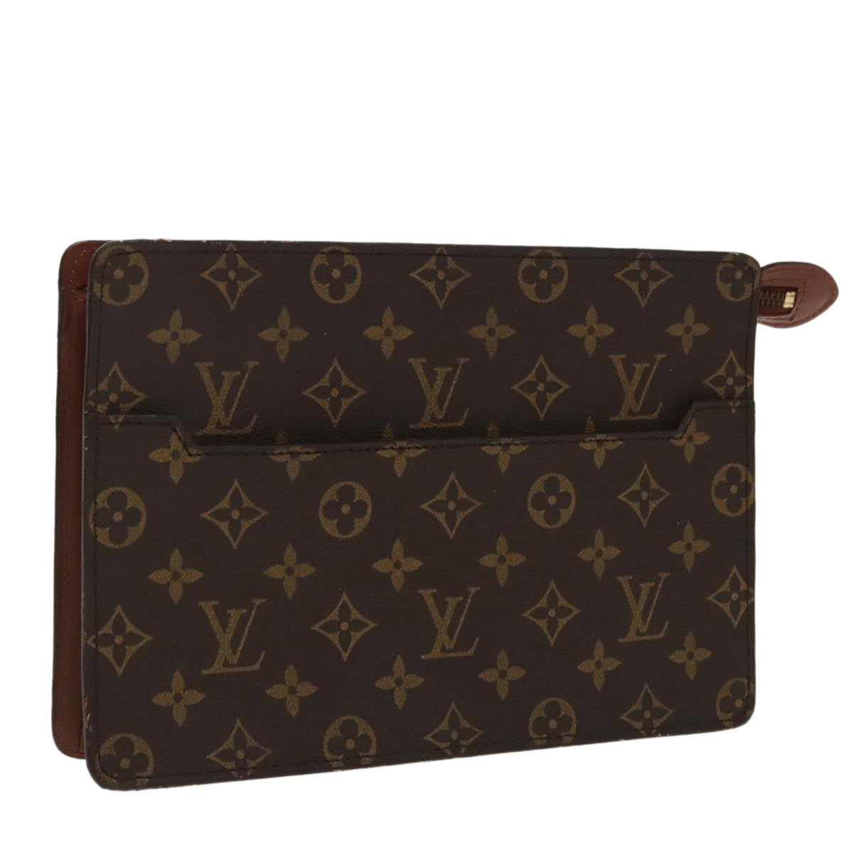 LOUIS VUITTON Monogram Pochette Homme Clutch Bag M51795 LV 97348
