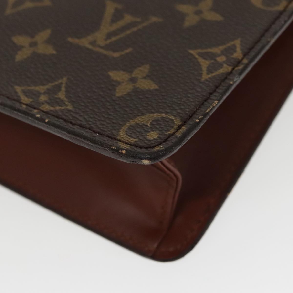 LOUIS VUITTON Monogram Pochette Homme Clutch Bag M51795 LV 97348