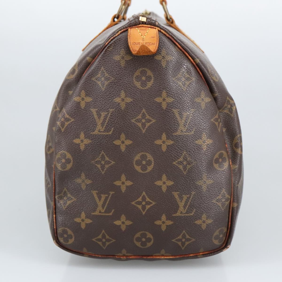 LOUIS VUITTON Monogram Speedy 35 Hand Bag M41524 LV 97364