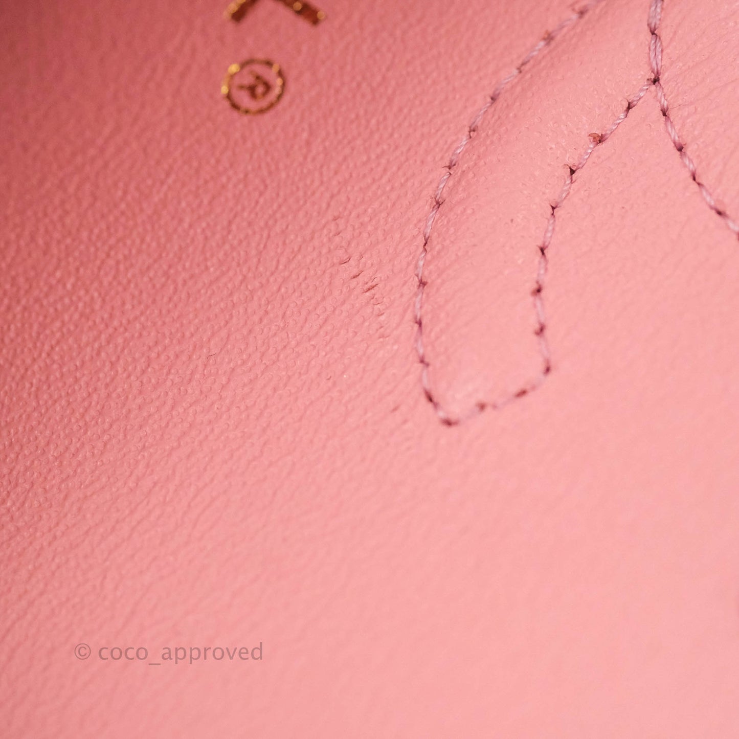 Chanel Classic Chevron S/M Small Double Flap Pink Matte Caviar Gold Hardware