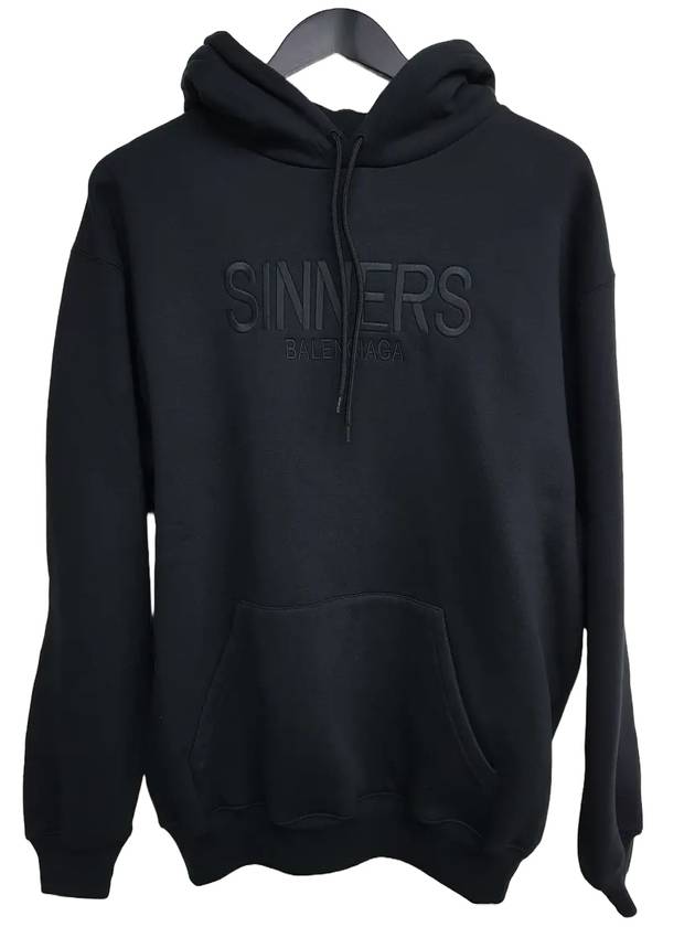 Luxury Balenciaga Sinners Hoodie Black