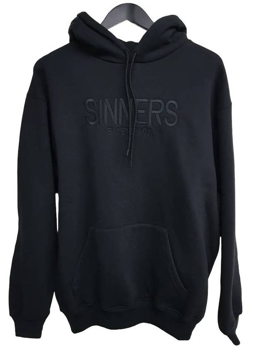 Luxury Balenciaga Sinners Hoodie Black