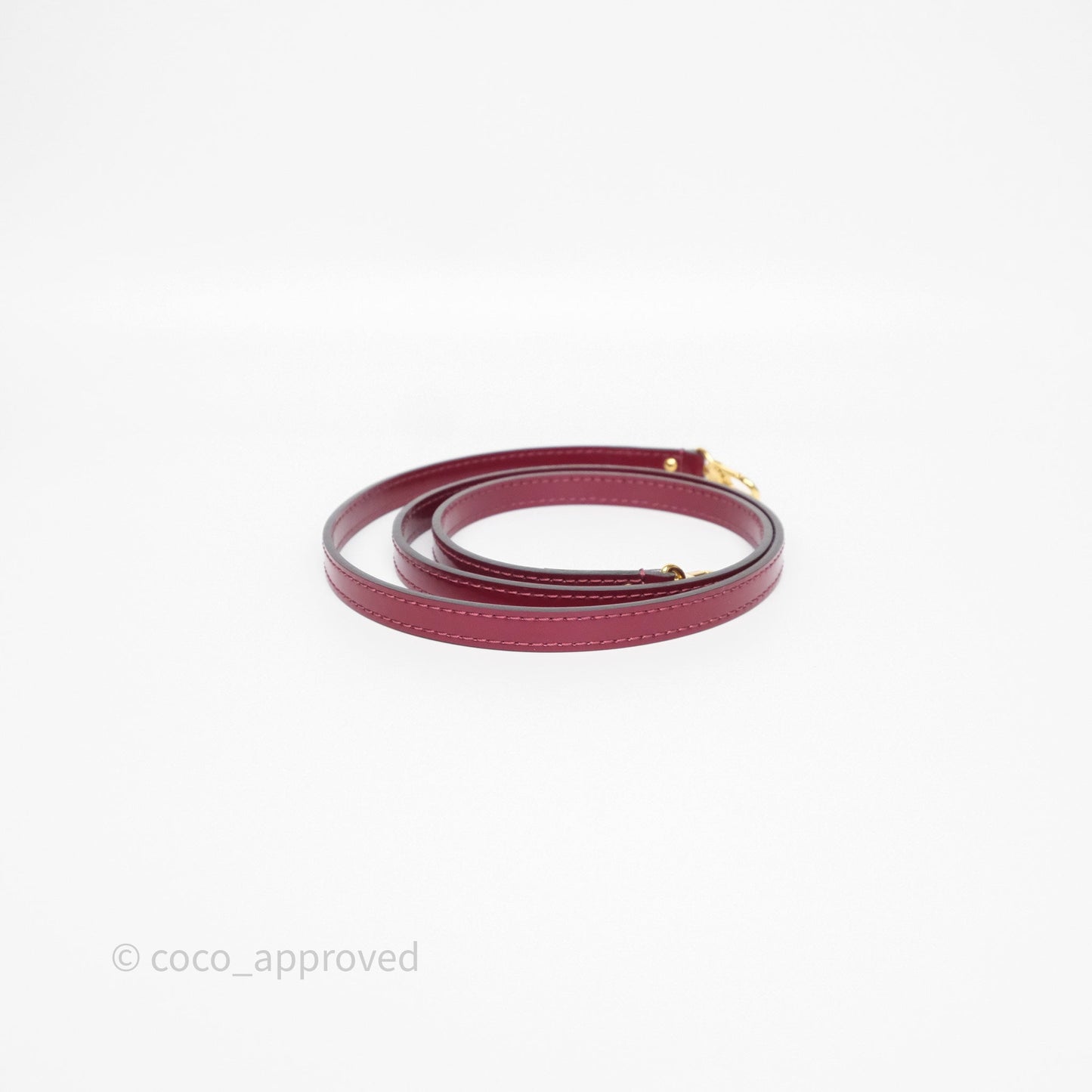 Louis Vuitton Alma BB Burgundy Patent Gold Hardware