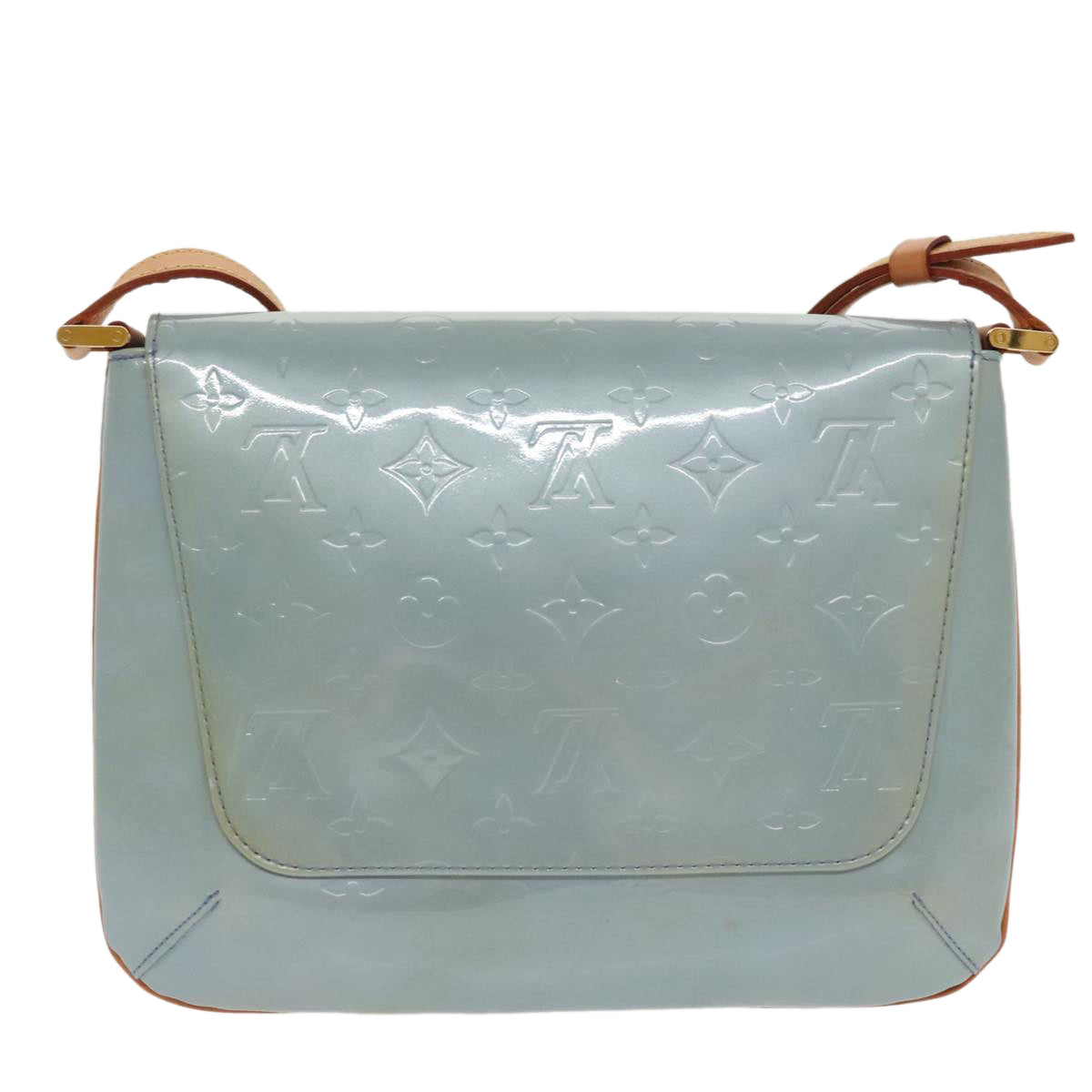 LOUIS VUITTON Monogram Vernis Thompson Street Bag Lavande M91009 LV 97493