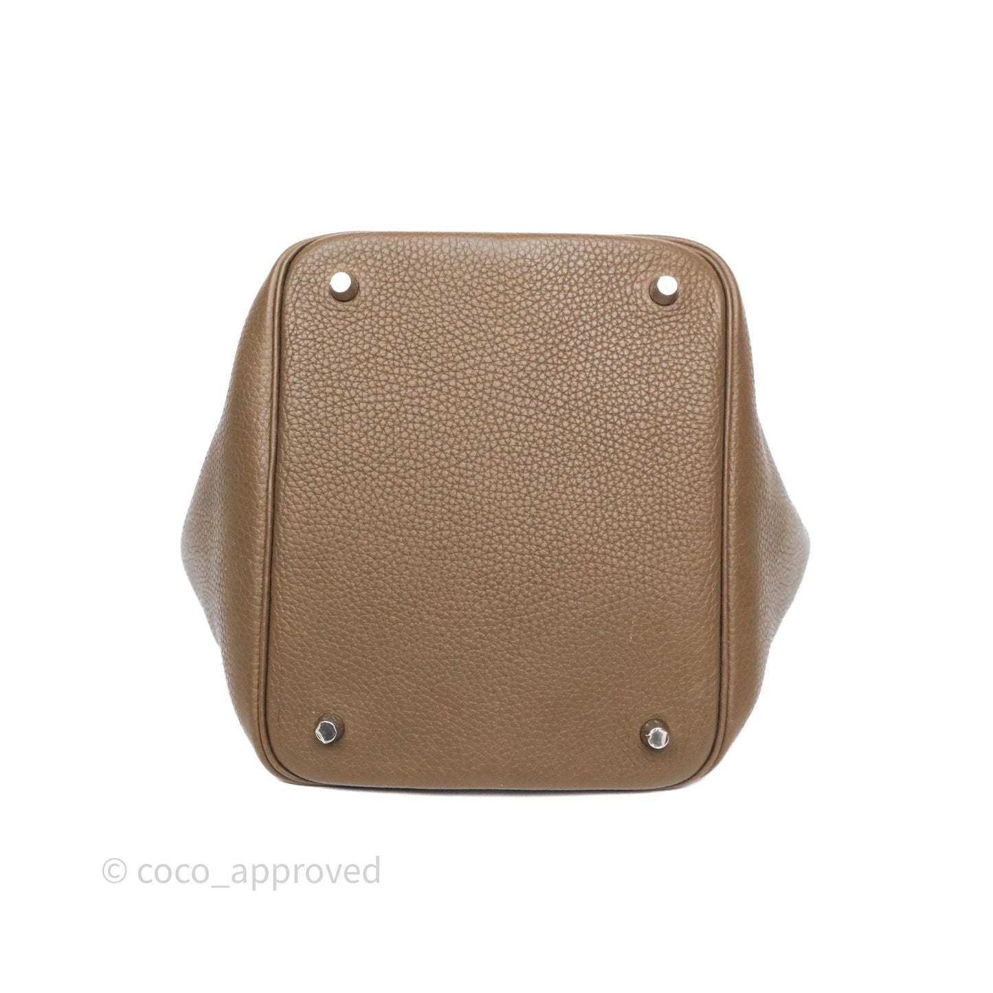 Hermès Picotin 22 Etoupe Clemence Palladium Hardware