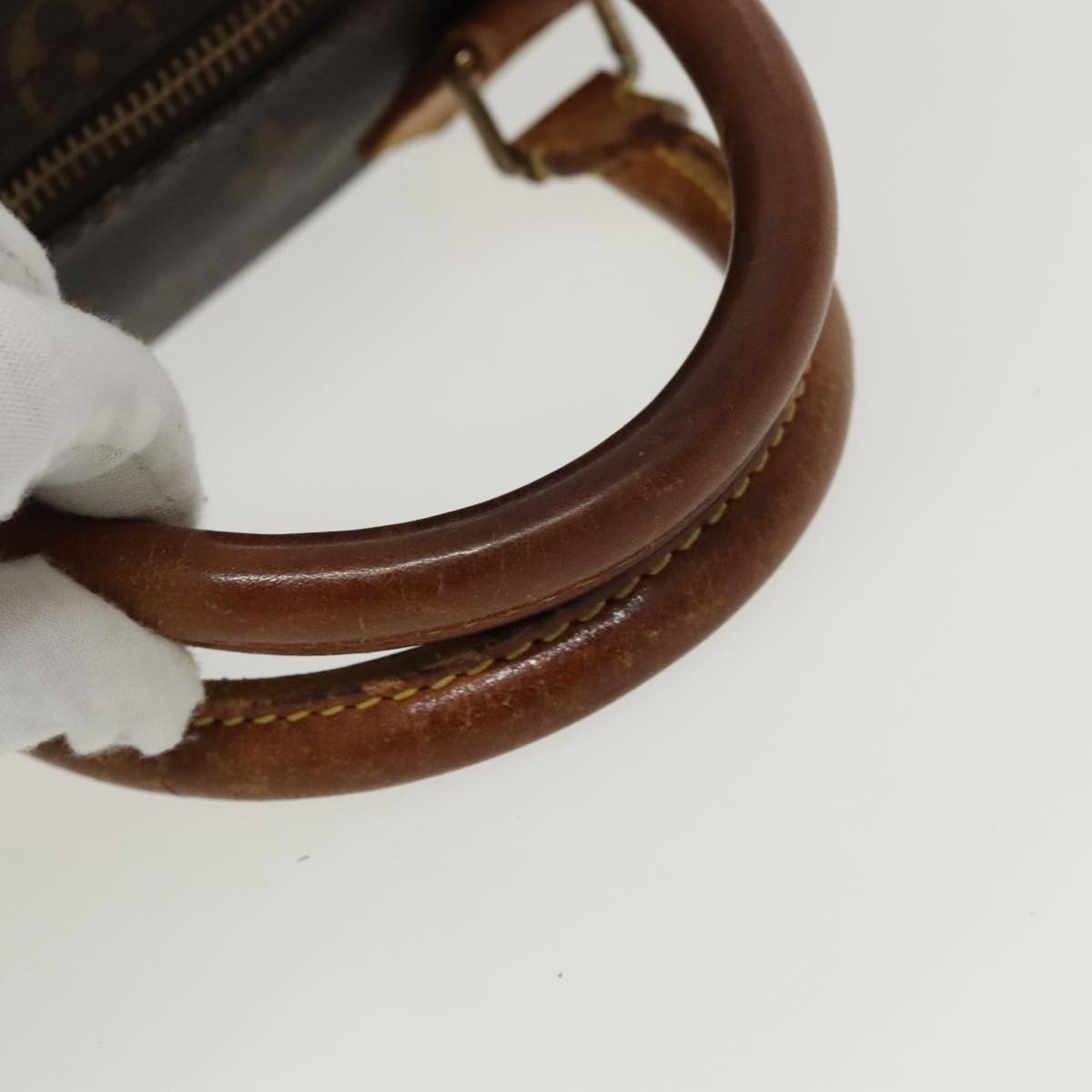 LOUIS VUITTON Monogram Speedy 35 Hand Bag M41524 LV 97569