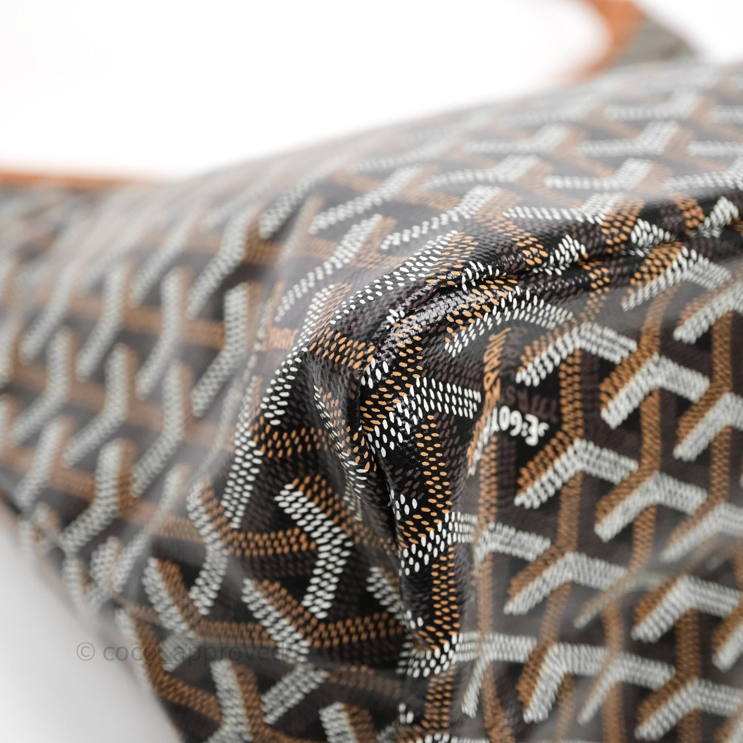 Goyard Bohème Hobo Bag Black & Tan