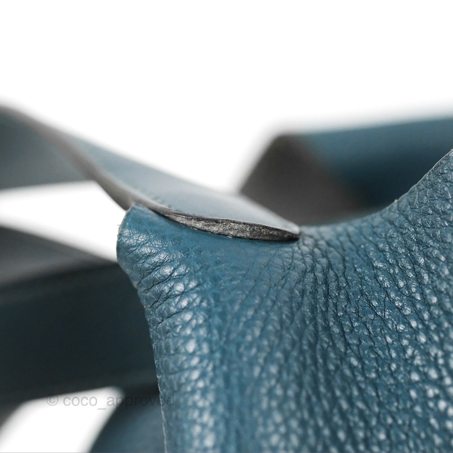 Hermès Picotin 22 Vert Bosphore Clemence Silver Hardware