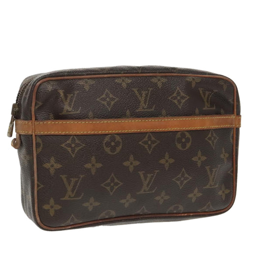 LOUIS VUITTON Monogram Compiegne 23 Clutch Bag M51847 LV 97596
