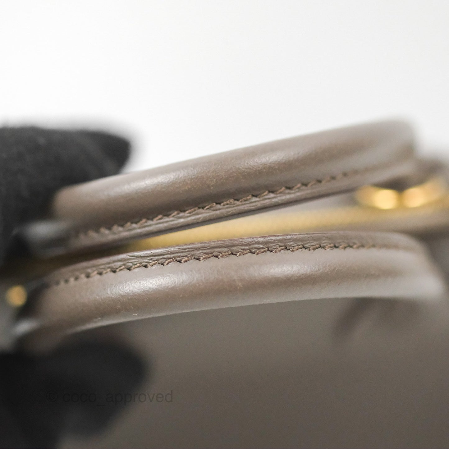 Hermès Bolide Mini 1923 Gris Etain 8F Evercolor Gold Hardware