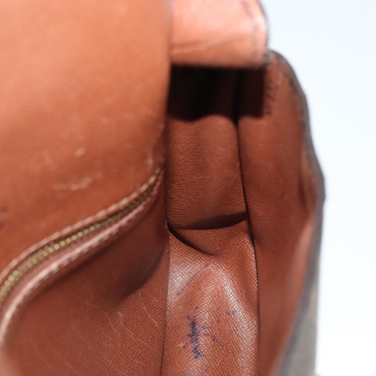 LOUIS VUITTON Monogram Saint Cloud MM Shoulder Bag M51243 LV 97645
