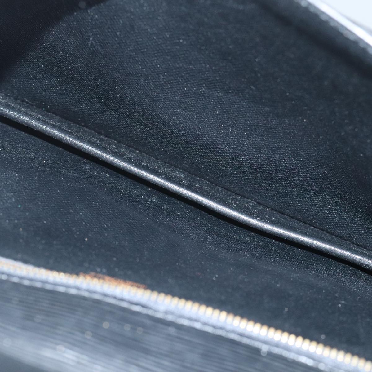 LOUIS VUITTON Epi Serie Dragonne Hand Bag Black Noir M52612 LV 97650