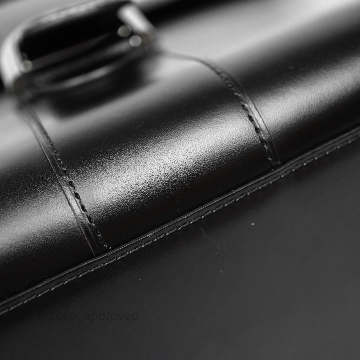 Delvaux Brillant MM Calfskin Black
