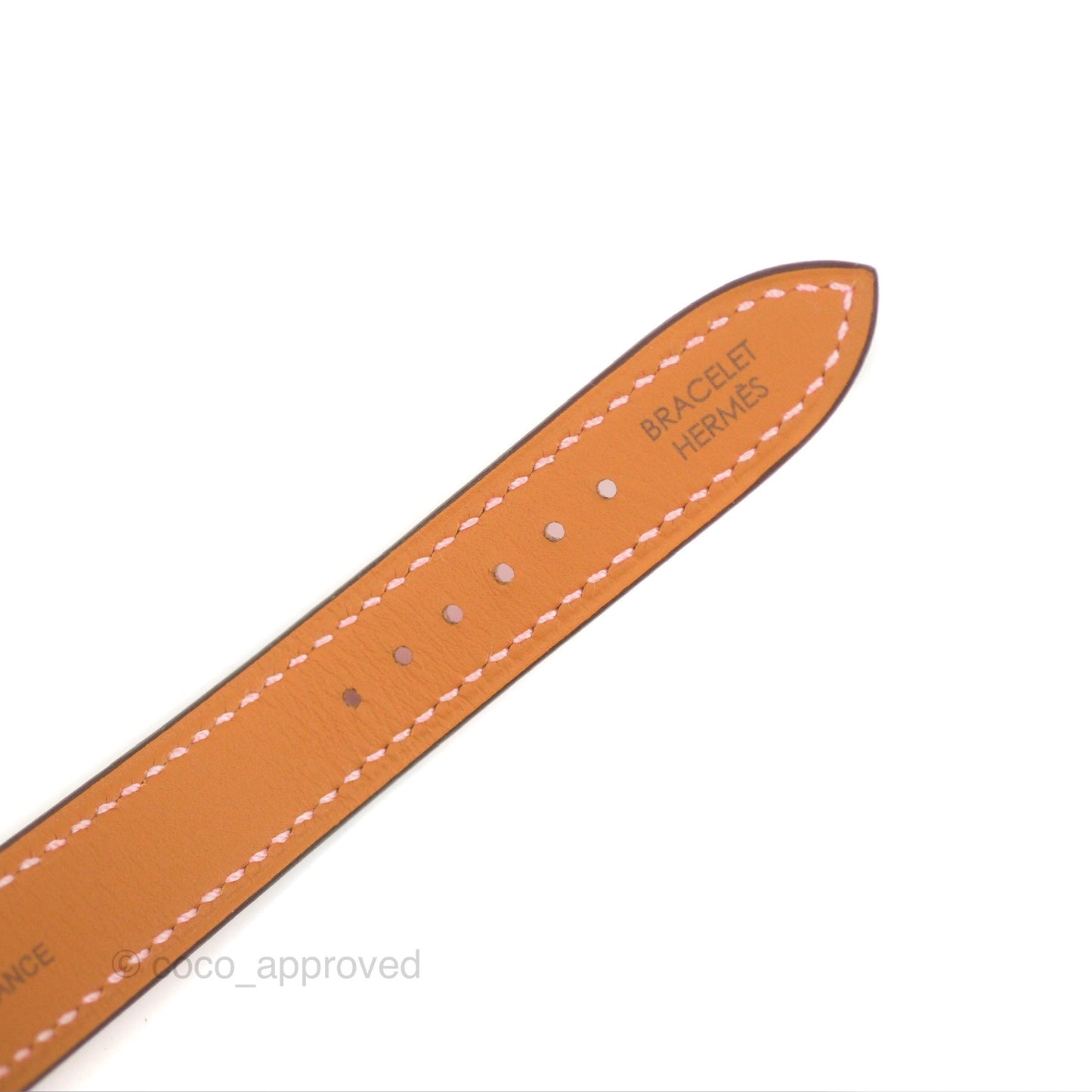 Hermès Heure H Watch Rose Sakura Swift Palladium Hardware