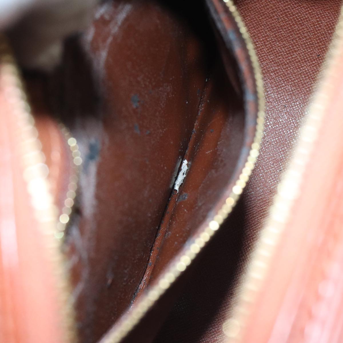 LOUIS VUITTON Epi Jeune FilleMM Shoulder Bag Brown M52153 LV 97688