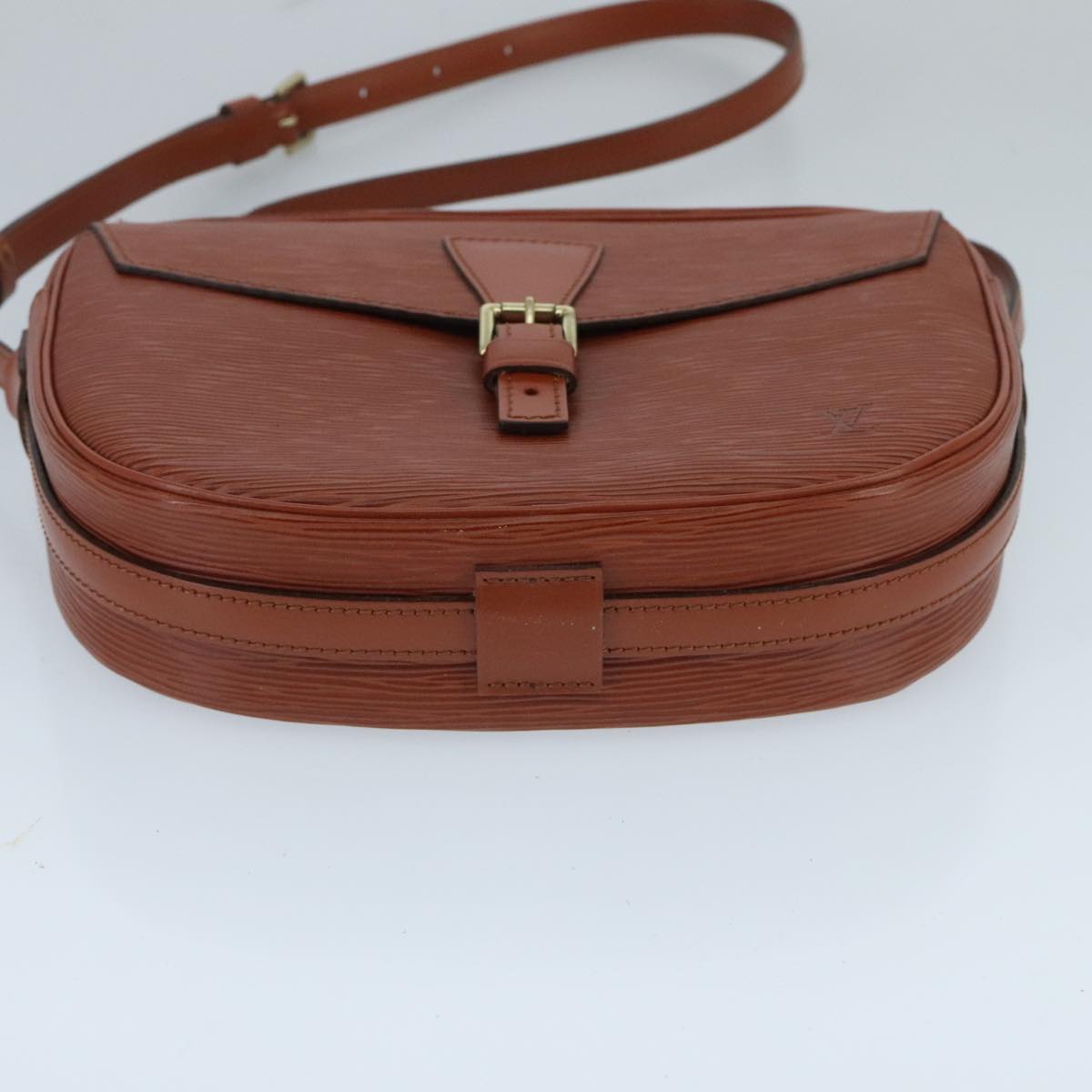 LOUIS VUITTON Epi Jeune FilleMM Shoulder Bag Brown M52153 LV 97688