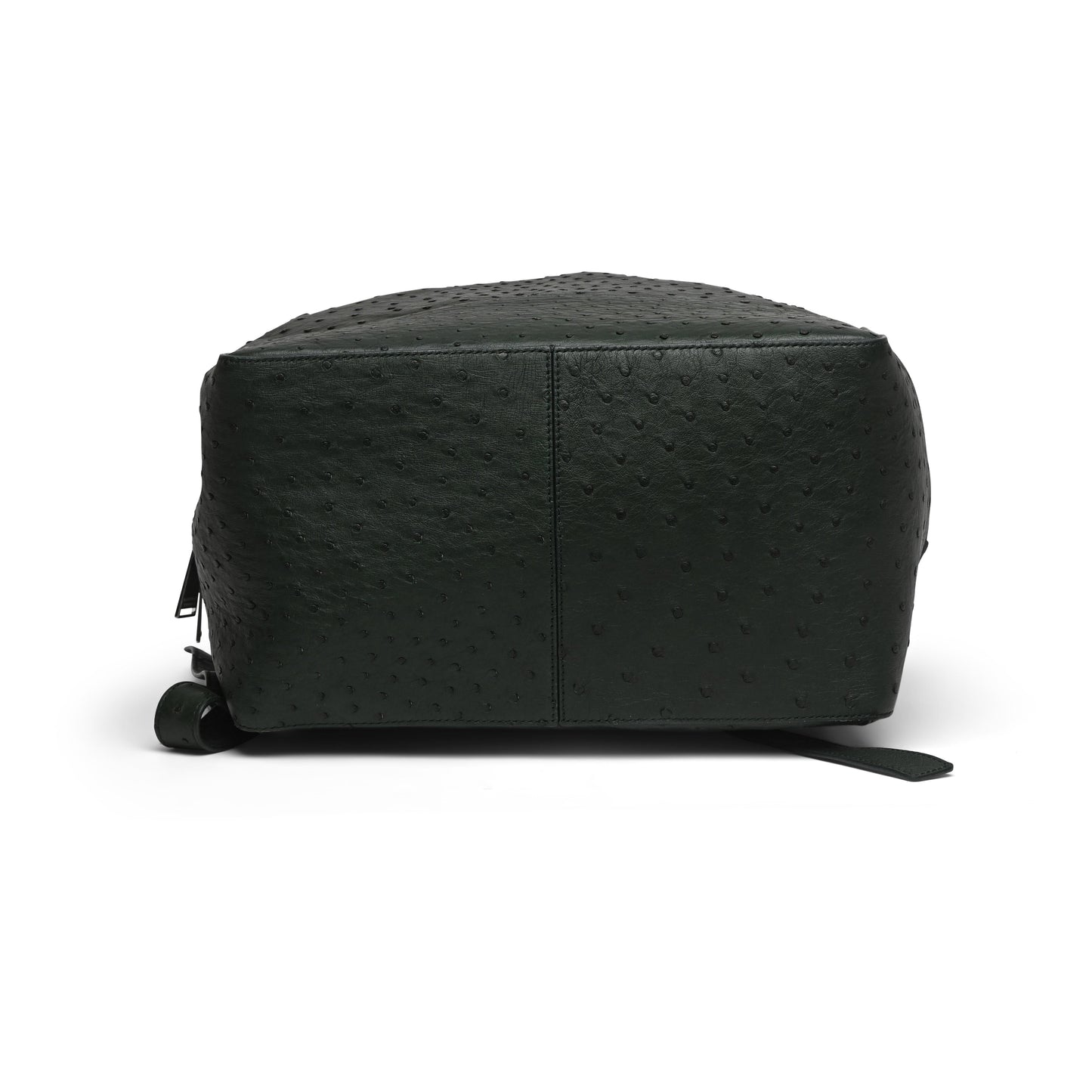 Luxury Bottega Veneta Ostrich Leather Backpack