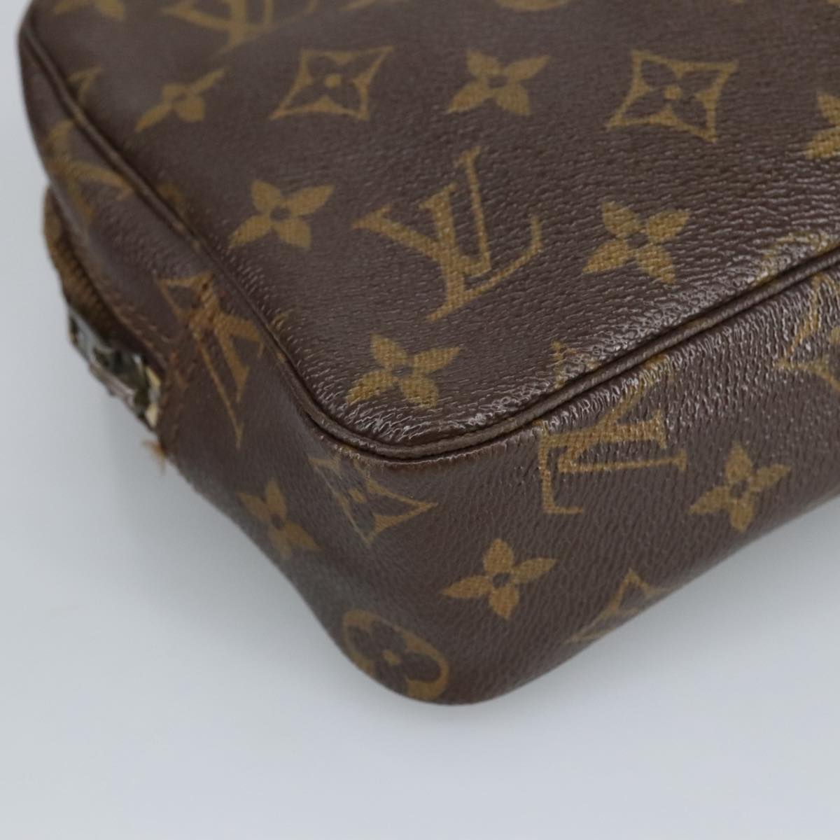 LOUIS VUITTON Monogram Trousse Toilette 23 Clutch Bag M47524 LV 97701