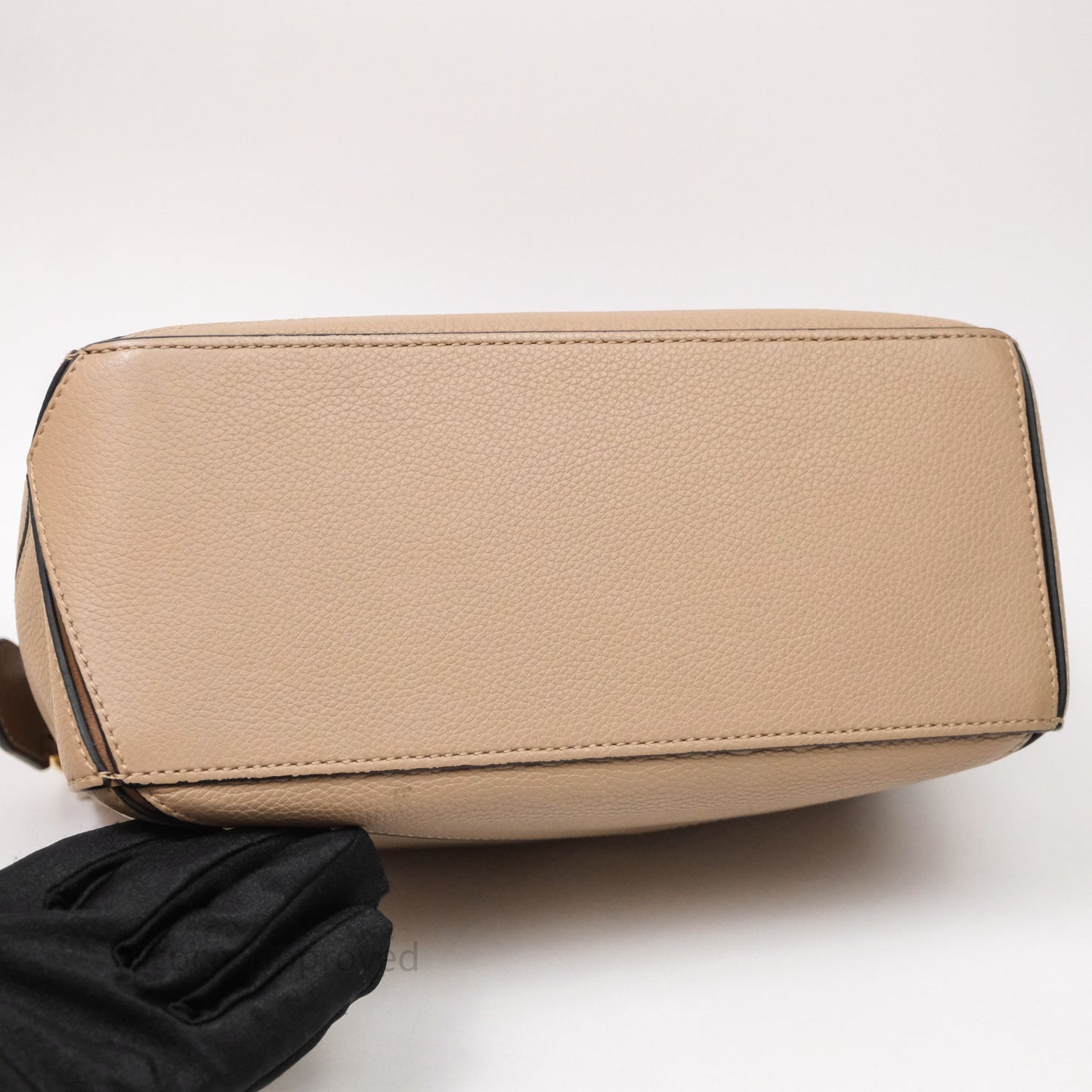 Loewe Small Puzzle Bag Sand Mink Grained Calfskin
