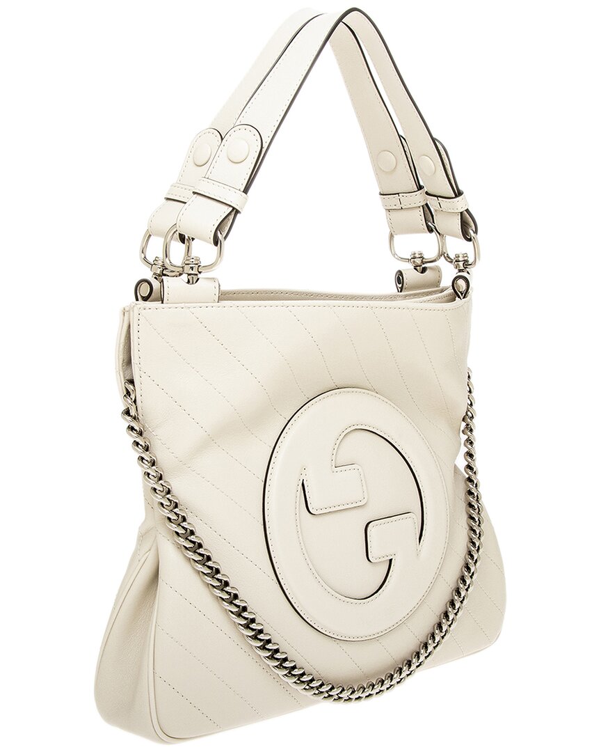 Luxury Gucci Trending 2025 Blondie Small Leather Tote