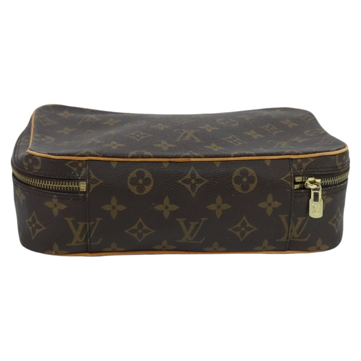 LOUIS VUITTON Monogram Trousse Boite Cosmetic Pouch M47640 LV 97802